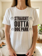 Straight Outta Dog Park Shirt | Funny Dog Rap Tee | Hip Hop Pet Lover